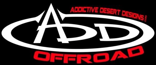 Addictive Desert Designs F160014110103 Bomber Front Bumper (Rigid) - Black