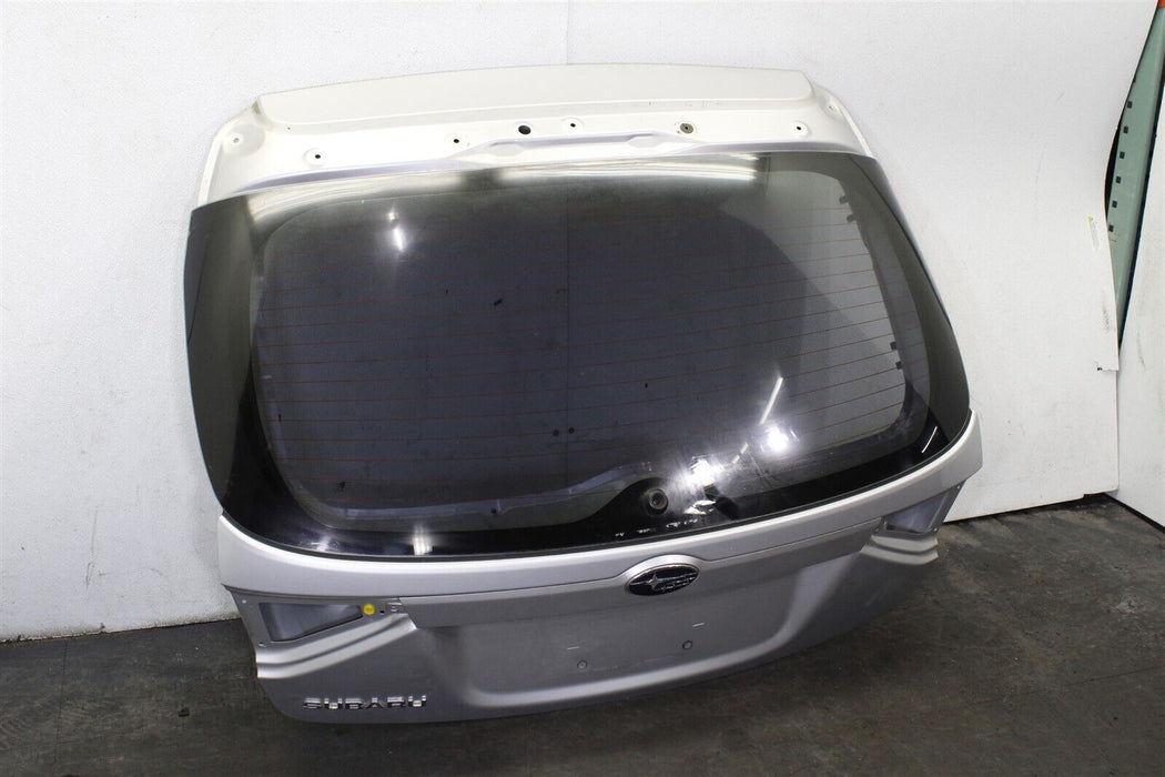 2008 Subaru WRX STI Rear Hatch Door Assembly Factory OEM Silver 08-14