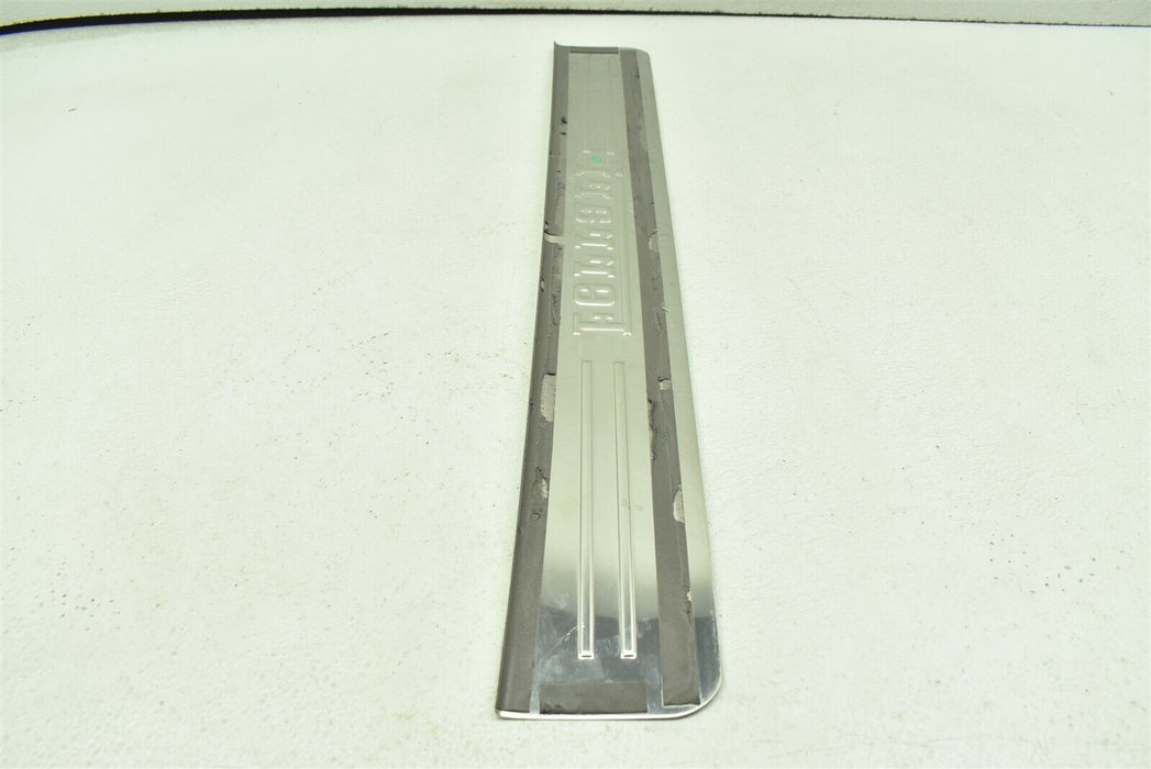 2010 Ferrari California Door Sill Kick Plate