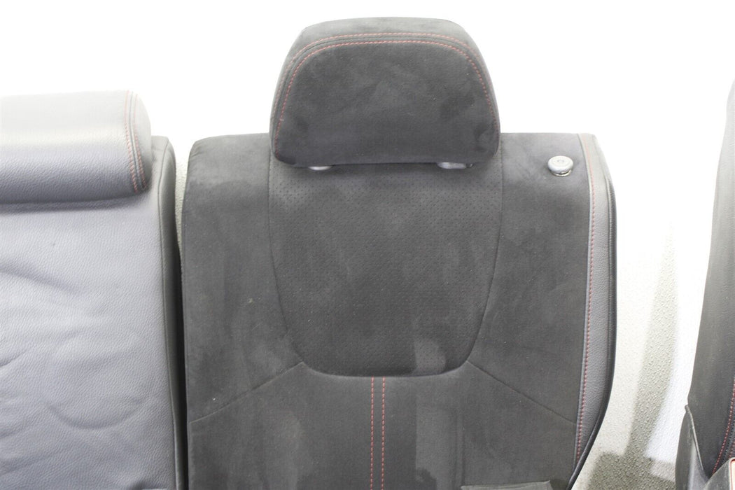 2010 Subaru WRX STI Hatch Black Seat Set Factory OEM Front And Rear 08-14