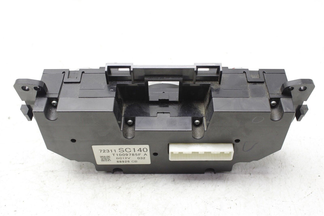 2008-2014 Subaru WRX STI Climate Control Unit A/C 72311SC140 OEM 08-14