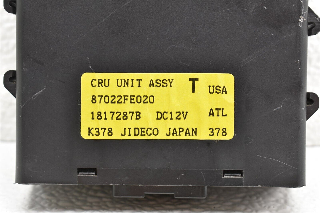 2002-2005 Subaru WRX Cruise Control Module CRU Unit 87022FE020 02-05