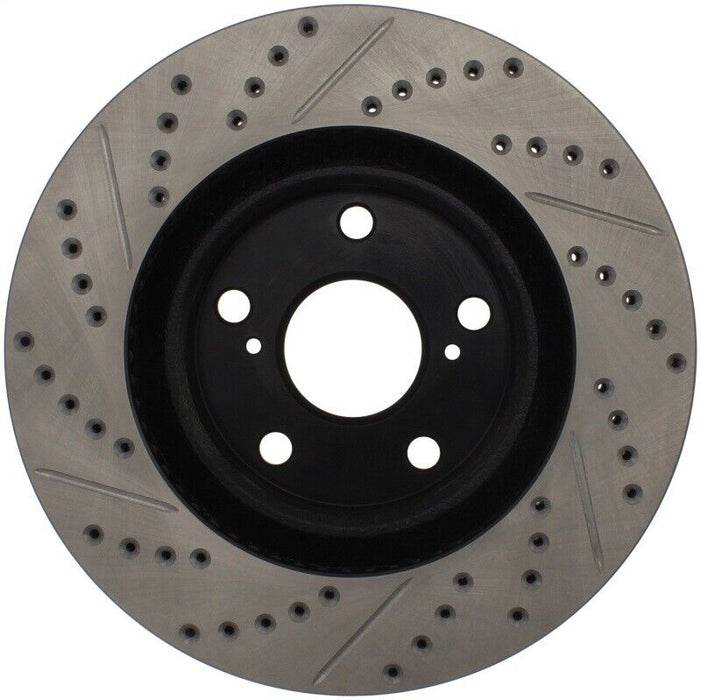 StopTech 127.44146L Sport Drilled & Slotted Front Left Disc Brake Rotor