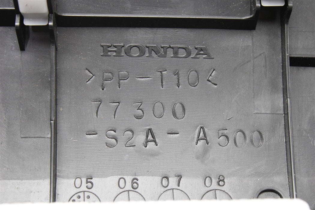 2006 Honda S2000 Driver Left Knee Kick Panel 77300-S2A-A500 Factory OEM 06-09