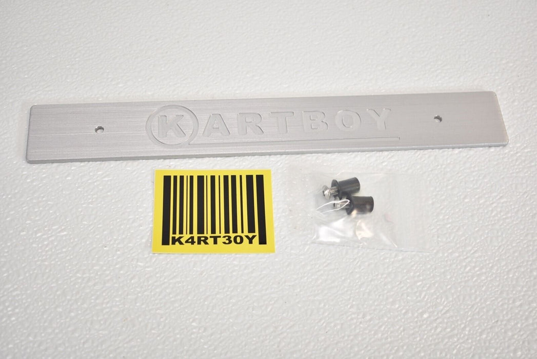 Kartboy Front License Plate for Subaru WRX / STi / Legacy / Forester (SILVER)