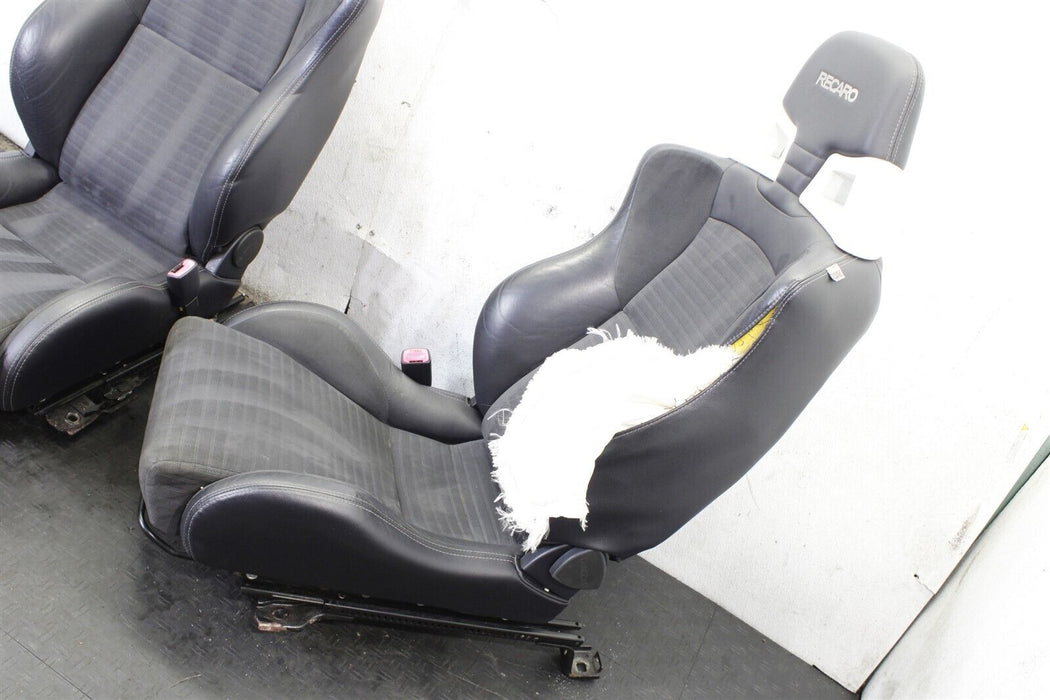 2008-2015 Mitsubishi Evolution X Seat Pair Recaro Front Torn Seats 08-15