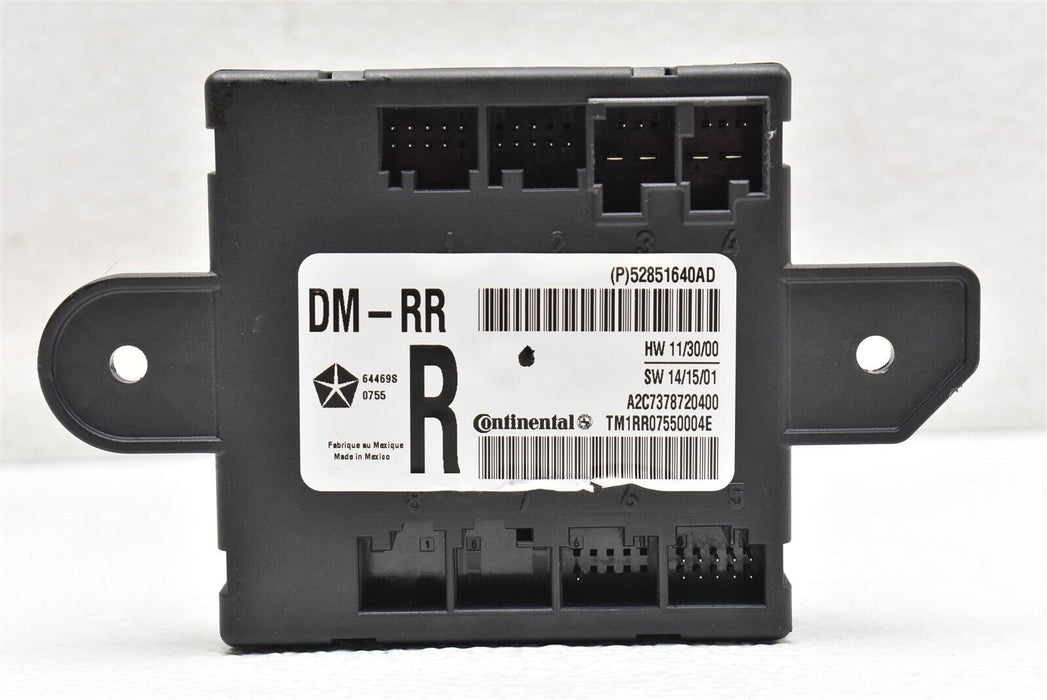 2016 Maserati Quattroporte S Q4 Control Module Relay 14-18