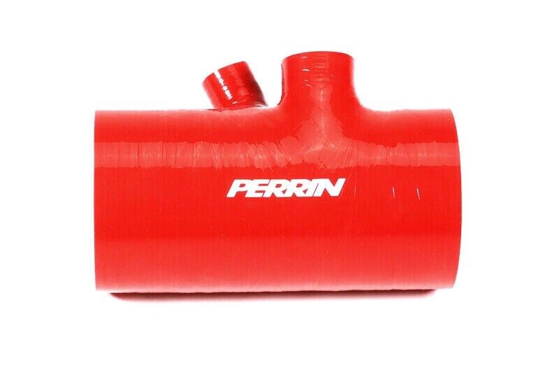 Perrin PSP-INT-426RD Red 3in Turbo Inlet Hose W/ Nozzle Fits 2022+ Subaru WRX