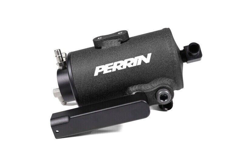 Perrin PSP-ENG-611BK Air Oil Separator Black Fits 22-23 Subaru WRX