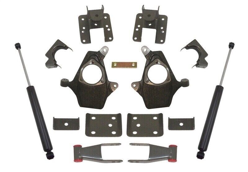 MaxTrac KS331324 2" x 4" Lowering Kit w/ Spindles For 07-13 Chevy Silverado 1500