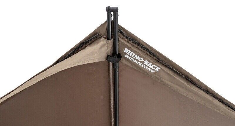 Rhino Rack 33300 Unversal Heavy Duty Batwing Compact Awning Left 91 Inch Height