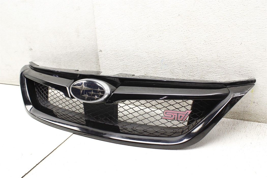 2009 Subaru WRX STI Front Bumper Upper Grille Grill Trim Cover OEM 08-10