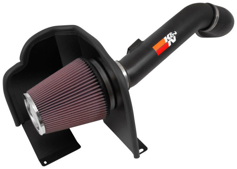 K&N 77-3090KTK Round Performance Air Intake Kit for Silverado/Sierra 2500/3500HD