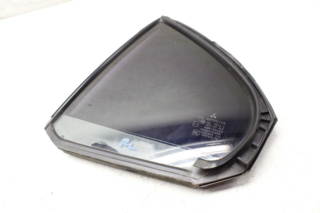 2015 Mitsubishi Lancer Evolution Evo Driver Rear Left Window Quarter Glass 08-15