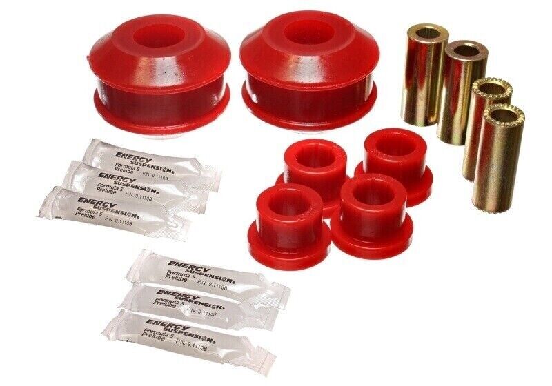 Energy Suspension Red 5.3133R Front Control Arm Bushing Set For 2003 Mitsubishi