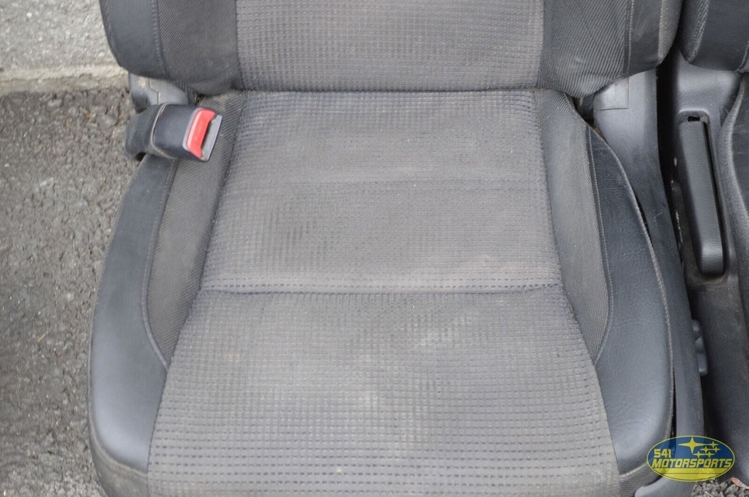 2005 SUBARU FORESTER XT FRONT REAR RIGHT LEFT SEAT SET SEATS