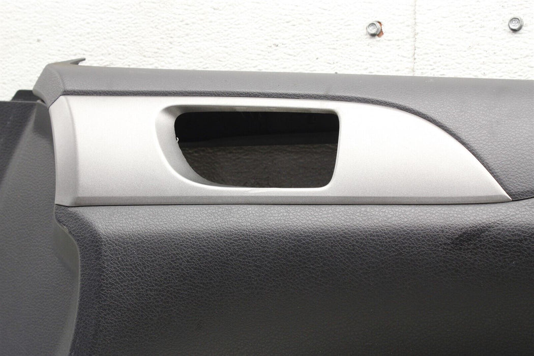 2010 Subaru WRX STI Passenger Front Right Door Panel Cover Trim Assembly 08-14