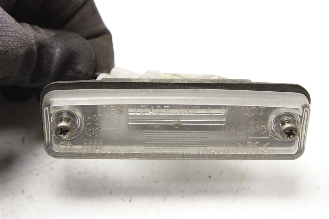 2012 Subaru Impreza WRX STI Sedan License Plate Light Illumination OEM 08-14