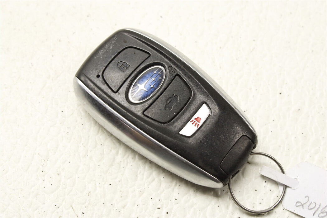 2018 Subaru BRZ MT Key Fob Button Clicker Model 14AHC USED 14-20