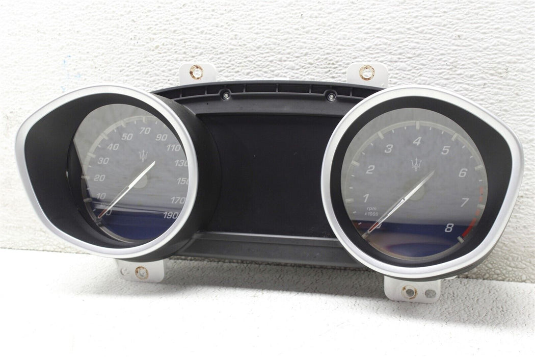 2015 Maserati Ghibli Speedometer Instrument Cluster 670031671 Factory OEM 14-17