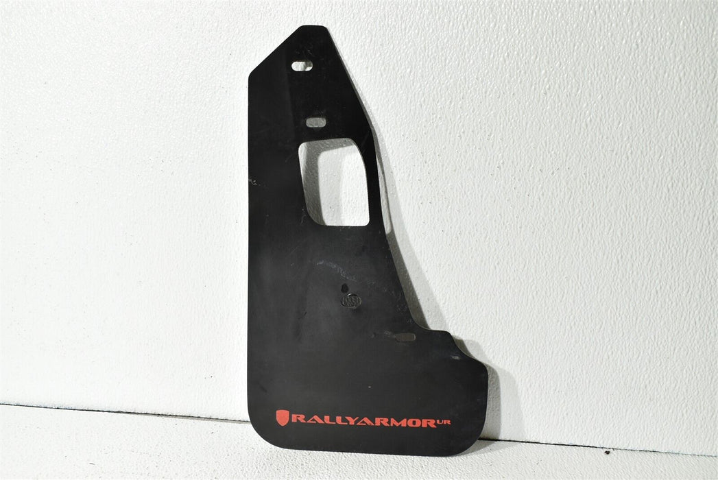 2008-2015 Mitsubishi Evolution Evo Rally Armor Front Driver Left Mud Flap 08-15