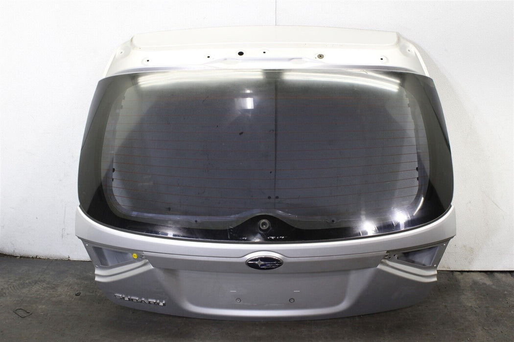 2008 Subaru WRX STI Rear Hatch Door Assembly Factory OEM Silver 08-14