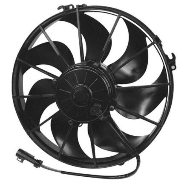 SPAL 30103202 12.00" Extreme Performance Puller Fan with Curved Blades, 12V