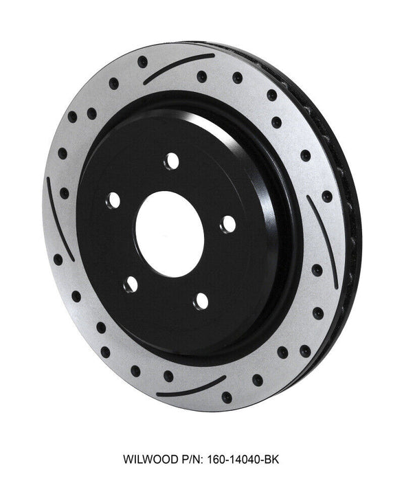 Wilwood 160-14040-BK SRP Drilled Performance Rotor & Hat