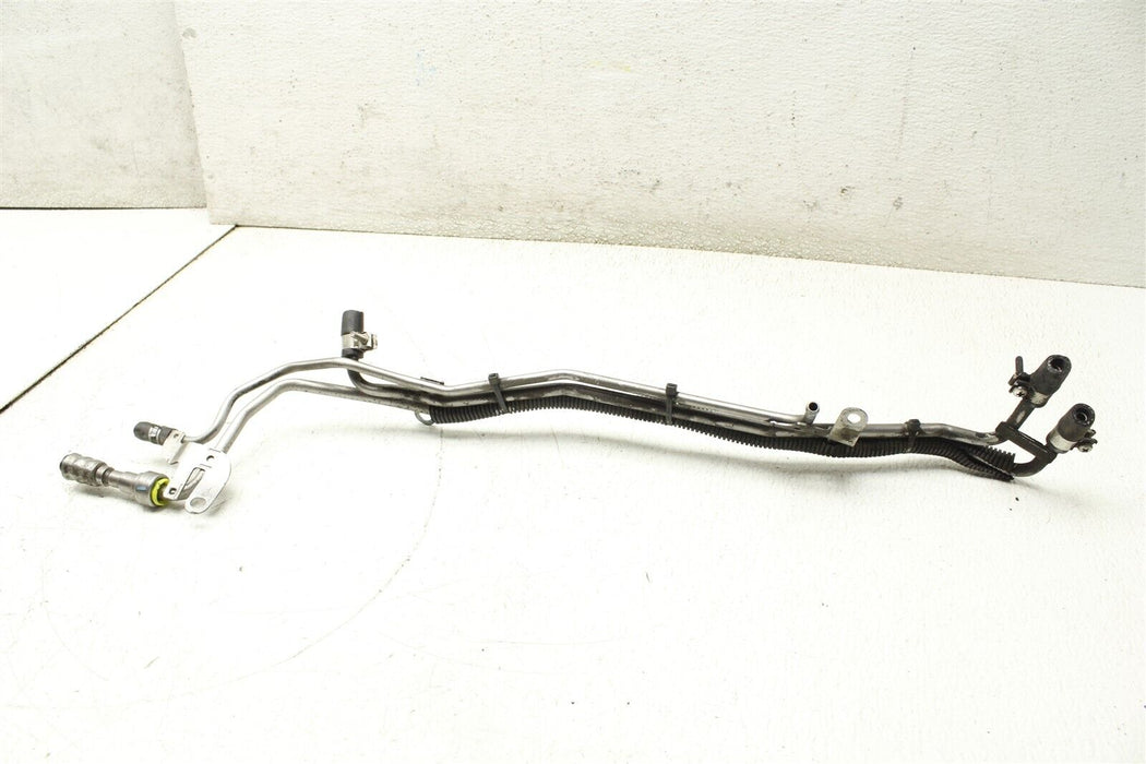 2014 Subaru WRX STI Under Manifold Cross Fuel Line Hose Pipe Assembly 08-14