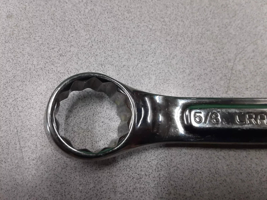 Craftsman -VV- Series 44107   5/8-in Stubby Combination Wrench   12 Point  USA