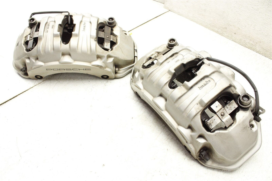 2015 Porsche Macan S Front Left Right Caliper Set Assembly Factory OEM 15-18