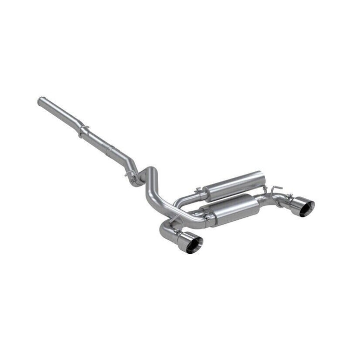 MBRP S4203AL 3" Aluminized Dual Outlet Exhaust System For Ford Focus RS