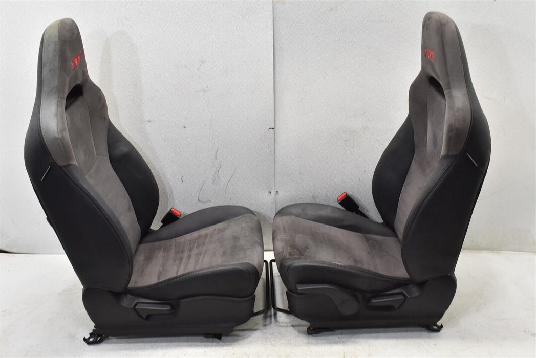 08-14 Subaru Impreza WRX STI Front and Rear Seat Set Seats 2008-2014