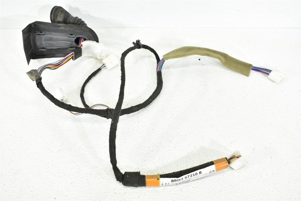 2010-2013 Mazdaspeed3 Rear Right Door Wiring Harness BBM267210 10-13