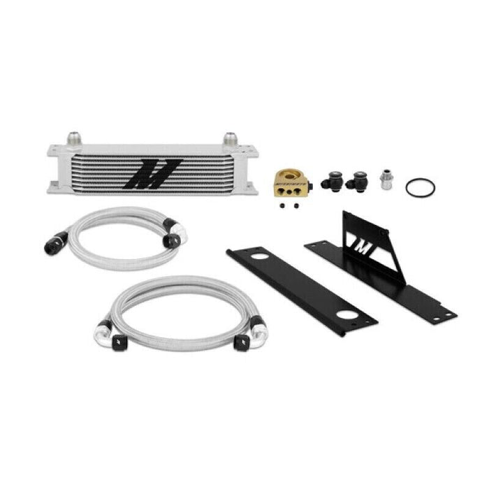 Mishimoto MMOC-WRX-01T Silver Oil Cooler Kit For 2002-2005 Subaru WRX STi