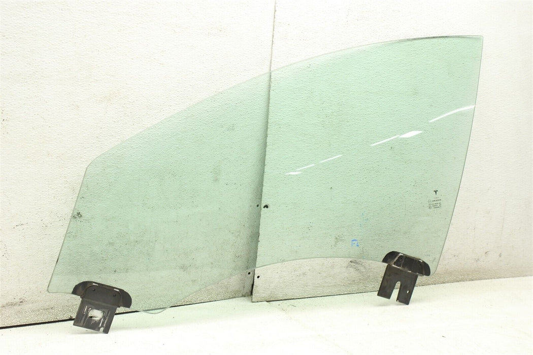 2013 Tesla Model S Driver Front Left Door Window Glass Assembly OEM 12-20