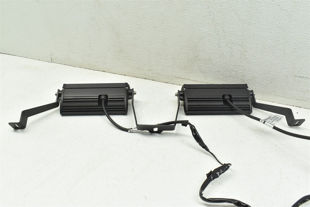 Duel 6"x1" 6 Row LED Fog Lights with Brack and Wiring MS12G0916