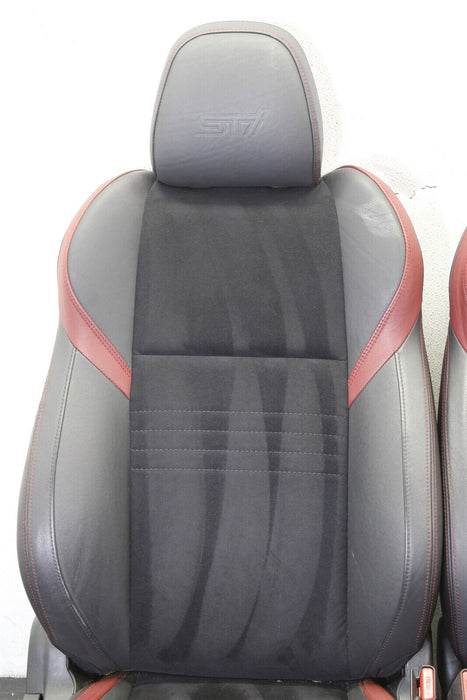 2015-2019 Subaru WRX STI Seat Set Front Rear Left Right Seats Interior 15-19