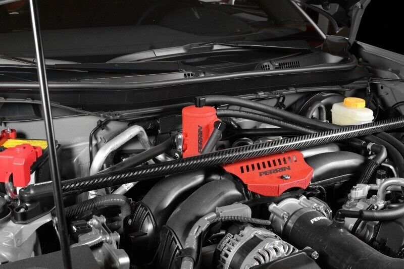 Perrin Red Air Oil Separator AOS for 2013-2024 Subaru BRZ , Toyota GR86 86 FR-S