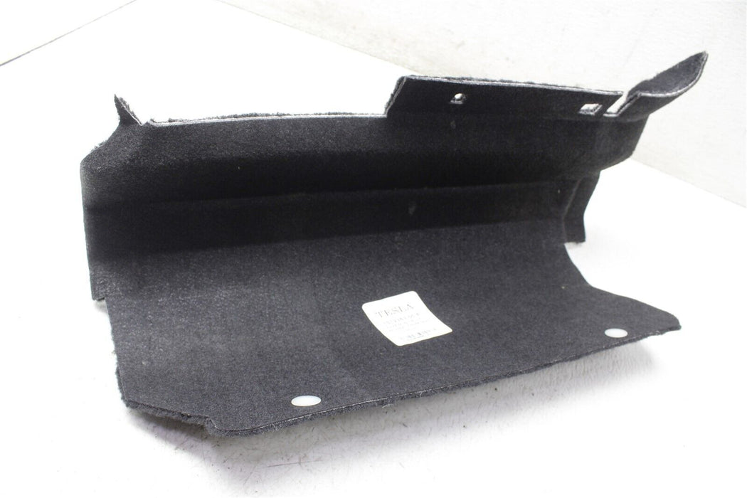 2013 Tesla Model S Passenger Right Trunk Carpet Trim 1012353-00-E OEM 12-19