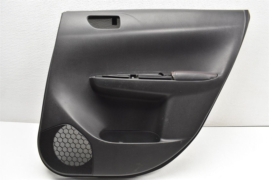 2008-2014 Subaru Impreza WRX Rear Passenger Right Door Card Panel OEM 08-14