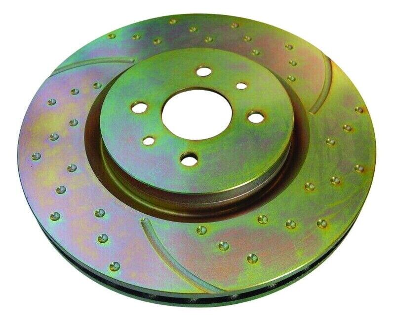 EBC Brakes GD1676 3GD Series Sport Slotted Rotors Fits 11-18 Fiesta