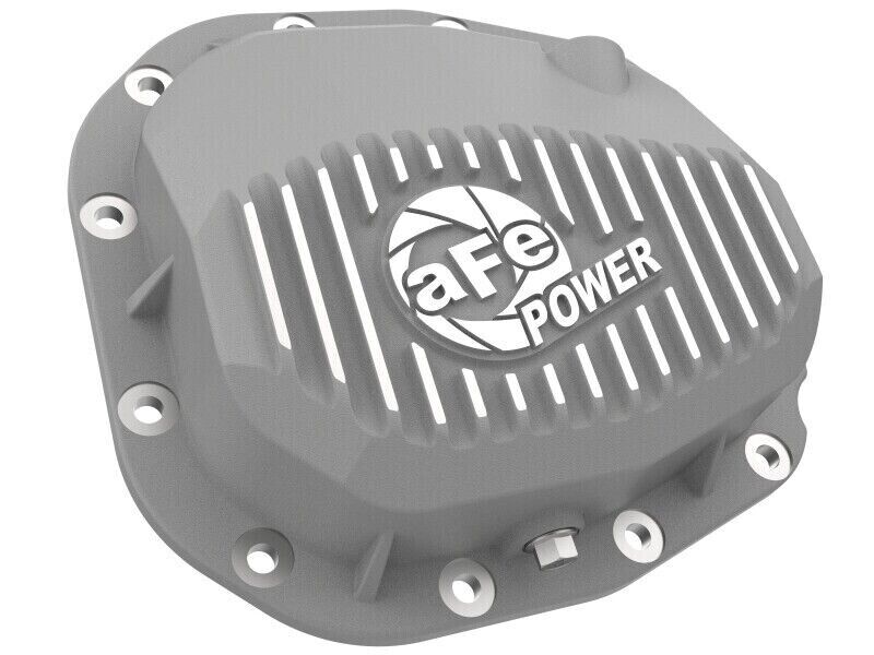 aFe Power 46-71180A Street Series Front Differential Cover - Raw w/Machined Fins