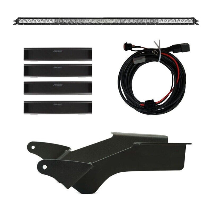 Rigid 46726 Roof Rack Light Kit w/ Spot Flood Combo LED Bar For Ford Bronco