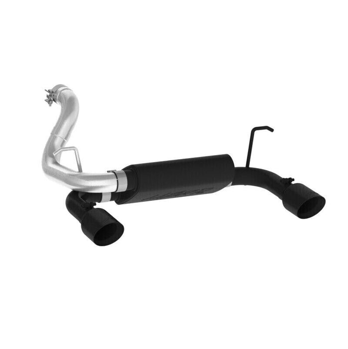 MBRP Exhaust S5529BLK Armor BLK Axle Back Exhaust System Fits Wrangler JL