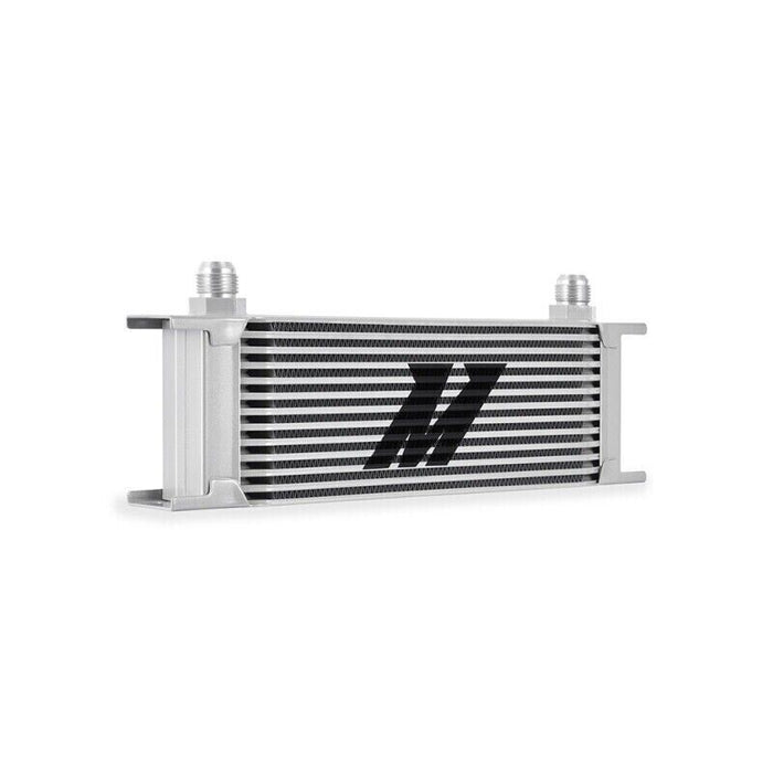 Mishimoto MMOC-13SL Universal 13-Row Oil Cooler, Silver