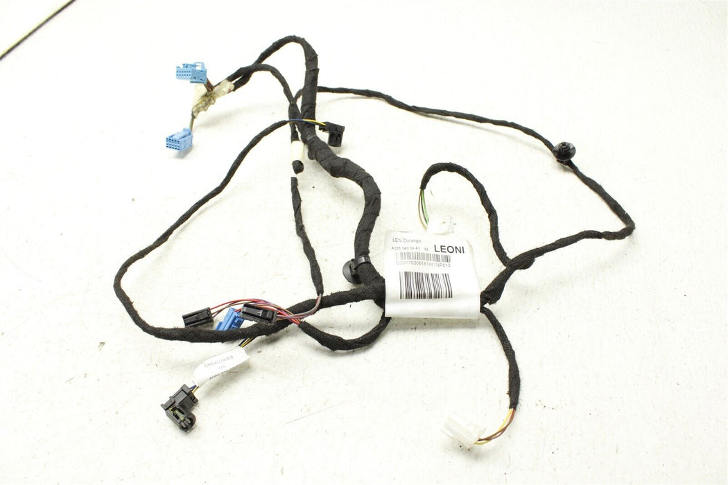 2017 Mercedes-Benz C63 AMG Door Wiring Harness Wires 2055400443