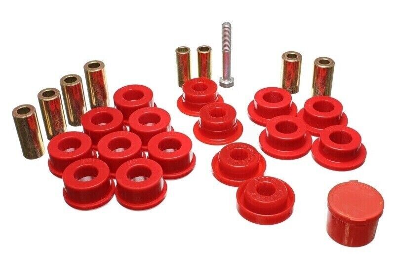 Energy Suspension 2.3108R Control Arm Bushing Set Fits 2007-2018 Wrangler JK