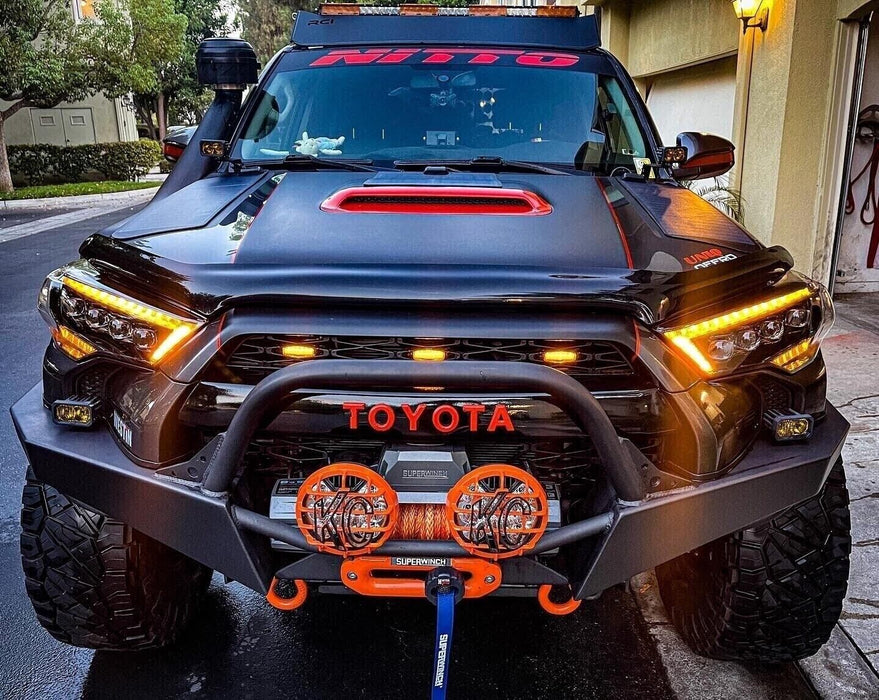 AlphaRex Alpha-Black NOVA LED Projector Headlights for 2014-2020 Toyota 4Runner