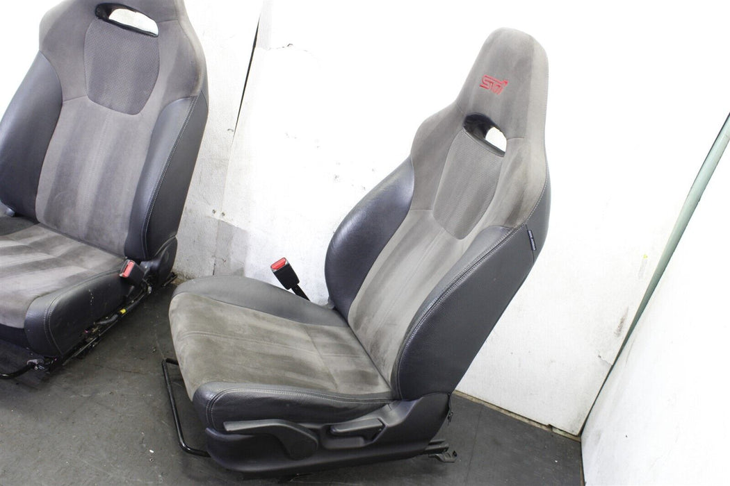 2009 Subaru WRX STI Front And Rear Seat Set Assembly Factory OEM 08-14